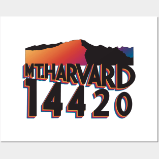 Mt. Harvard Posters and Art